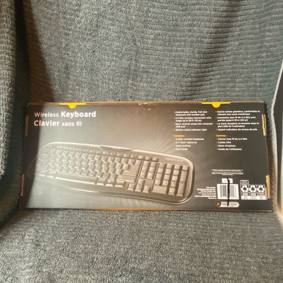 NEW Full size Computer Pc or Firestick blackweb Wireless Keyboard full - size - Picture 5 of 5
